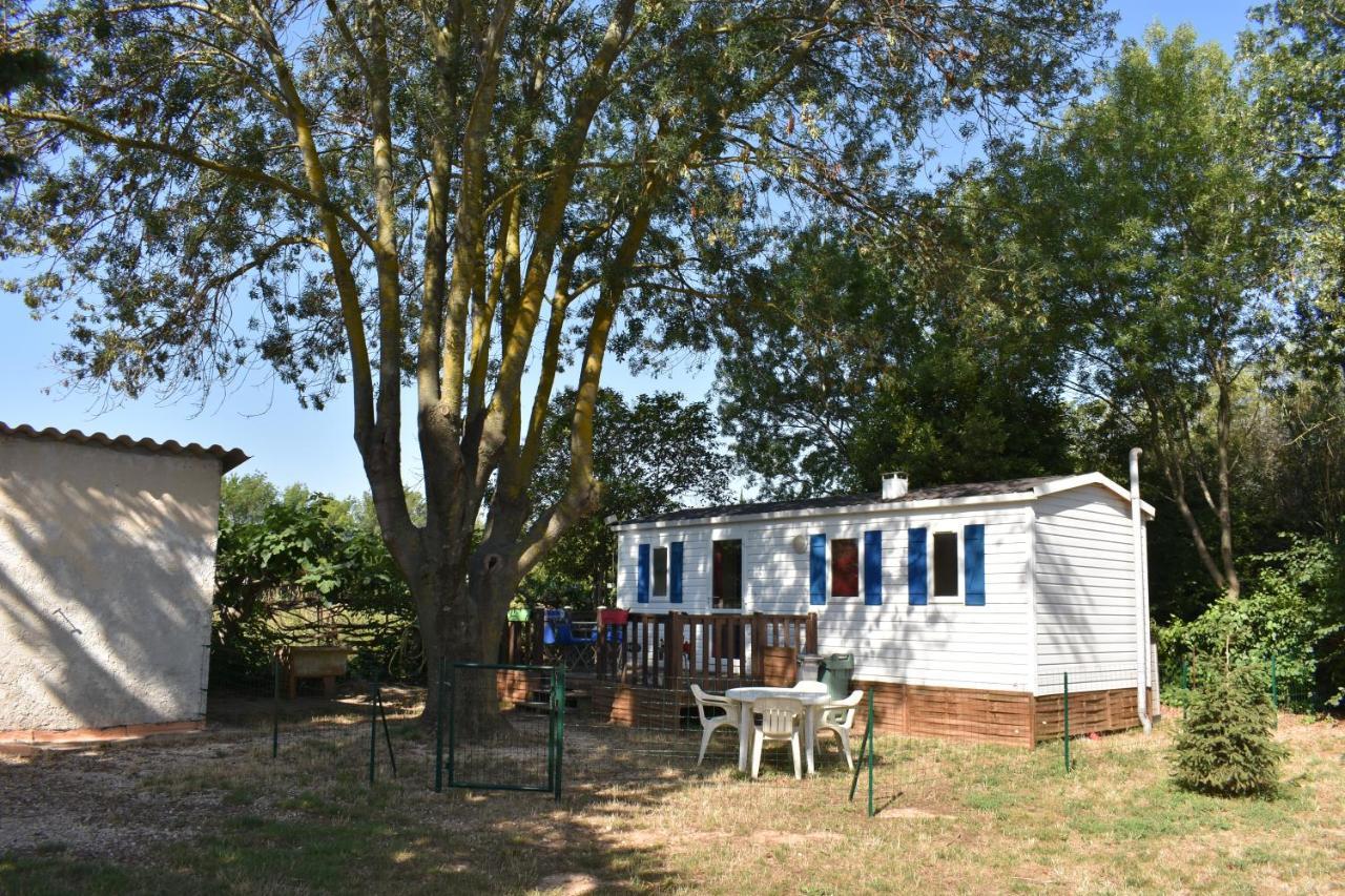 Mobil-Home Sur Terrain Bucolique Hyères Dış mekan fotoğraf
